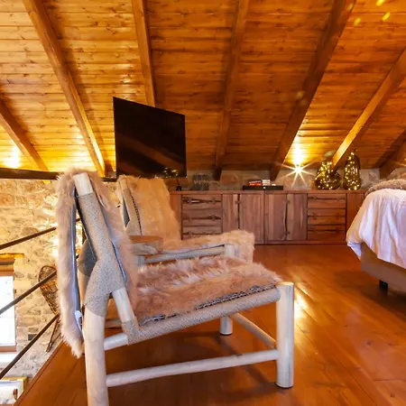 1932 Boutique Mountain με ιδιωτικό Hot Tub, Sauna & τζάκι *