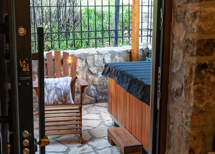 1932 Boutique Mountain με ιδιωτικό Hot Tub & τζάκι Chalet *