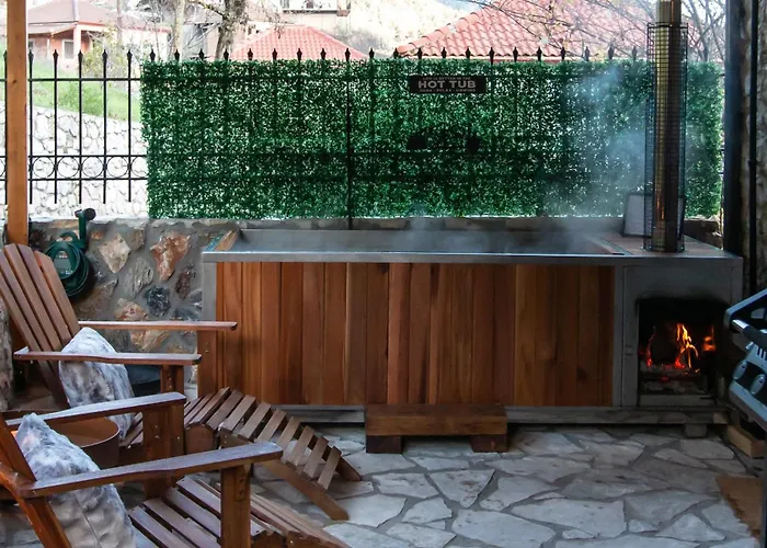 1932 Boutique Mountain με ιδιωτικό Hot Tub & τζάκι Chalet